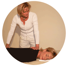 Shiatsu-Anwendung